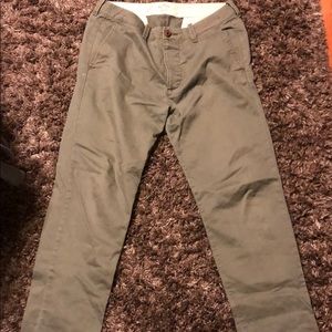 Abercrombie and Fitch Dark Green Pants
